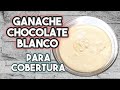 GANACHE BLANCO PARA CUBRIR PASTELES - SUSTITUTO IDEAL DEL FONDANT