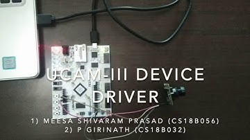 How to use U CAM III with SHAKTI Processor?
