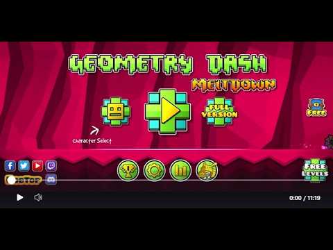 Peut on finir geometry dash meltdown en 5 attempts - YouTube