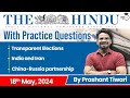 The hindu analysis by prashant tiwari  18 may 2024  current affairs today  studyiq