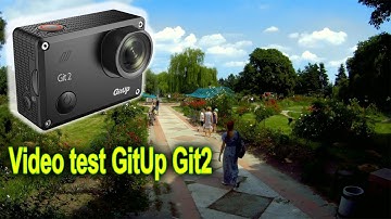 Video tests of action camera GitUp Git2