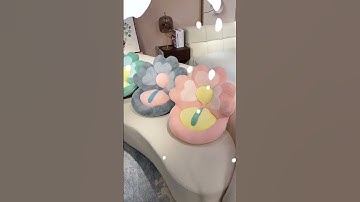 💕💕💕Plush four-leaf clover flower cushion, thick and full, beautiful and generous😱😱😱