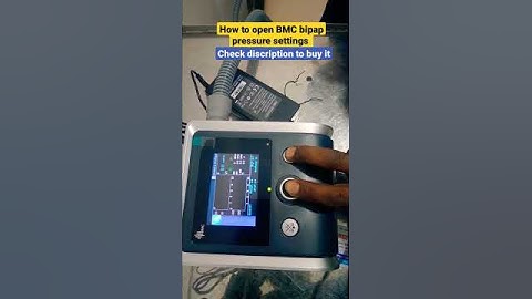 BMC bipap pressure settings
