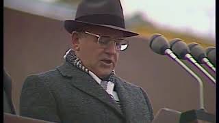 Парад 7 ноября 1990 года. Архив ЦТ СССР (последний советский парад)