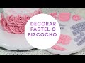 Como Utilizar La Ducha #4B | #20 | 1M De Wilton y 96 De Ateco Para Decorar Cakes