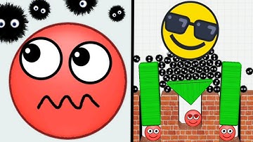 Draw To Smash - Save The Doge vs Hide Ball: Brain Teaser - All Levels Walkthrough Gameplay,Part 4.