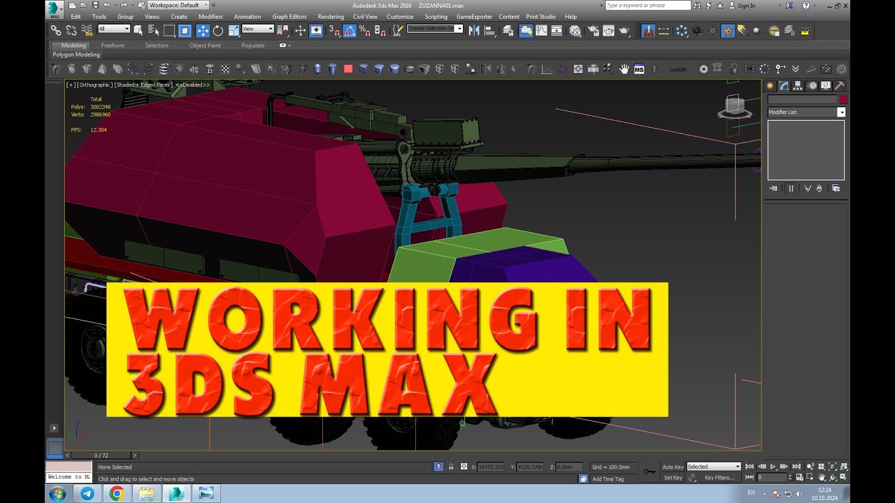 How to work in 3d max blog vlog youtube