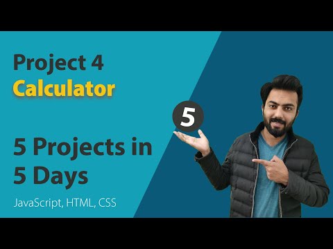 Calculator | JavaScript, html, css | 5 projects in 5 days | @thecodecollege