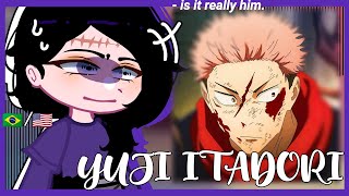 •|Parents Itadori ( Kenjaku )react to Itadori Yuji// Jujutsu Kaisen// Gacha club 🇧🇷/🇺🇸