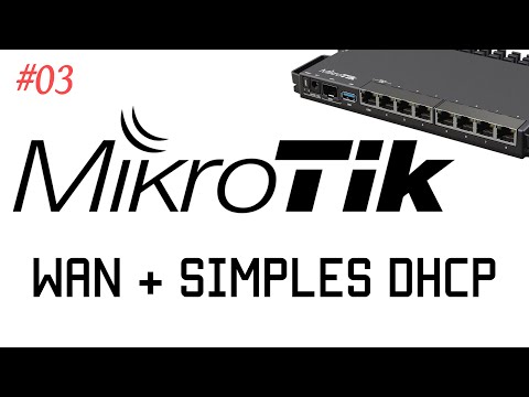 [TUT] MikroTik - WAN-Verbindung herstellen + Simpler DHCP Server einrichten [4K | DE]