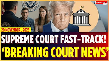 BIG NEWS: Supreme Court Intervenes in Immigration Delays—Fast-Track Case Approved NOV 2025