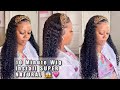 I did my mom’s hair !!! 💗 | SUPER NATURAL HEADBAND WIG 😱🤍 ft . Wiggins Hair