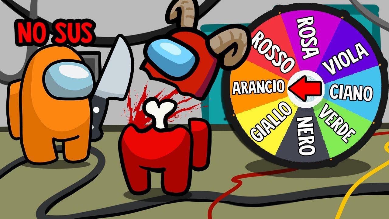 LA RUOTA DECIDE CHI DEVO SEGUIRE MA...  - Among Us