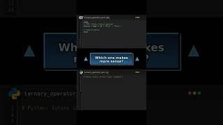 Ternary Operator WARS: Which Syntax is Cleaner?! #syntaxcomparison