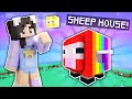 💜Rainbow Sheep House! Minecraft StarQuest Ep.11