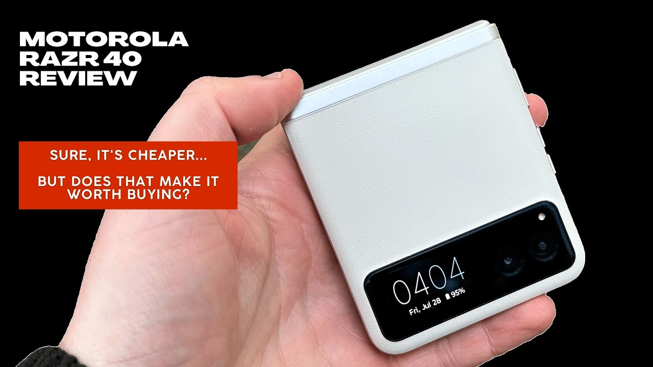 Motorola Razr 40 Review: Does a cheaper flip foldable make sense? 