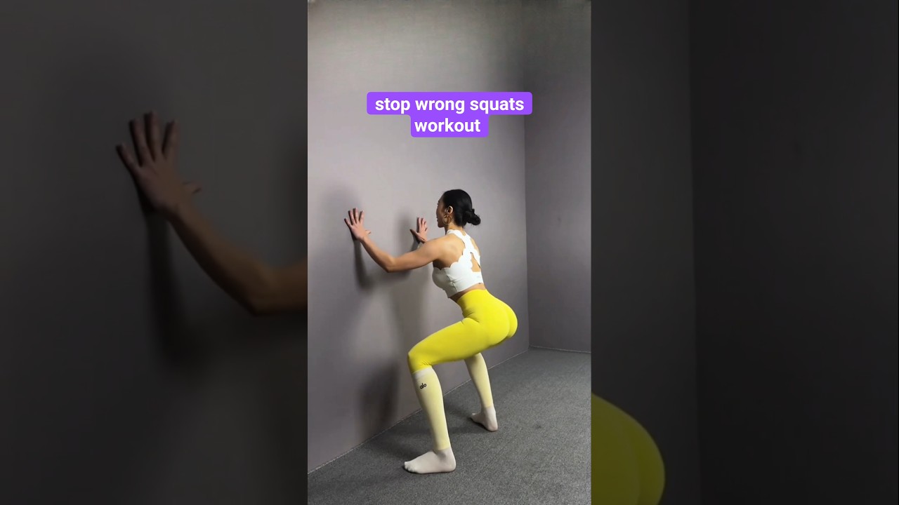 Приседания у стены быстро развивают ноги 