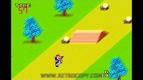 Super Cross (Sega Master System) - RetroCopy Intro