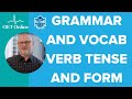 Prep hour with steve from oetonline  grammar and vocabulary