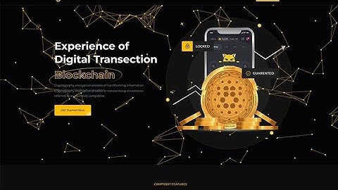 Create Crypto Mining Website in 7min