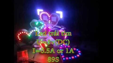 VNTK_SP: Led trái tim trọn bộ. Kiện hệ nhé - heart led