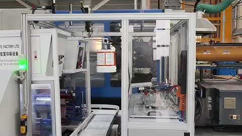 Fully Automatic Plastic Bucket Handle Assembly and Stacking Machine