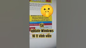Tắt update Windows 10 windows 11 vĩnh viễn #xuhuongyoutube  #vitinhminhkhang #computer #thuduc