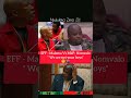 EFF Vs MKPARTY again 🤬‼️⚠️ "we are not your boys" #mkparty #economicfreedomfighters #juliusmalema