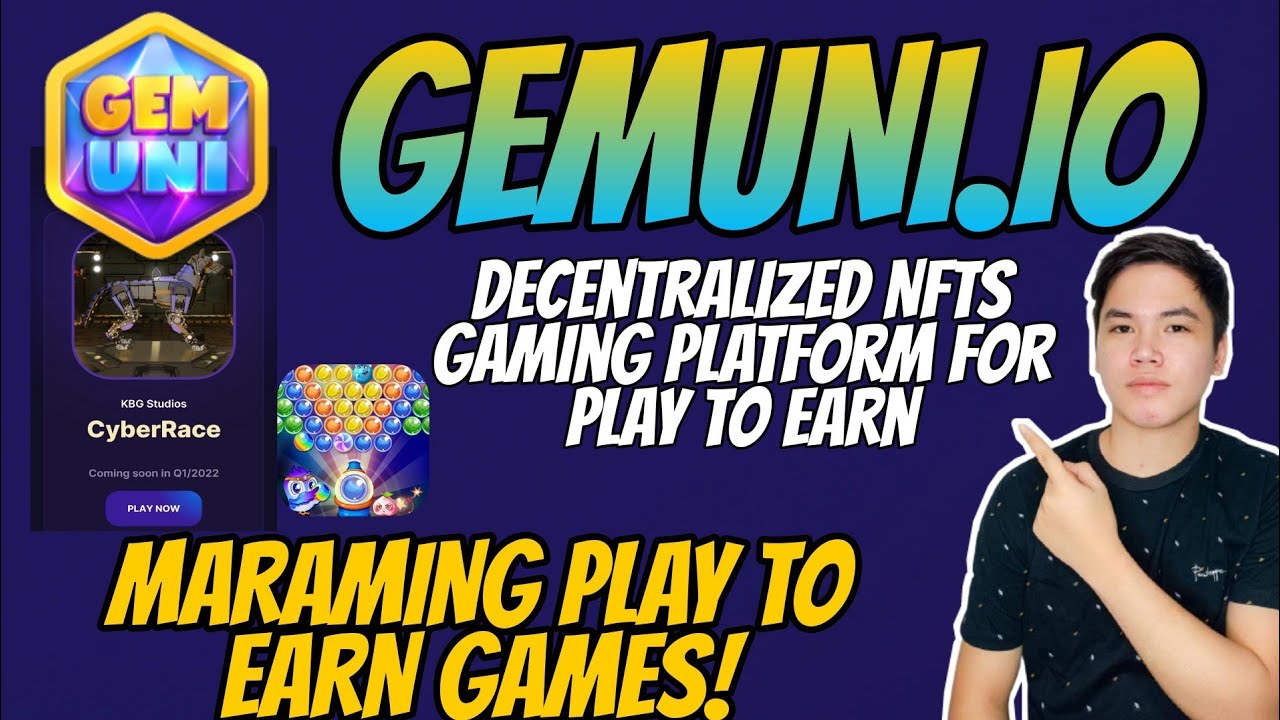 GemUni - Decentralized NFTs Gaming Platform for Play To Earn MARAMING GAMES BEST CRYPTO PROJECT 2022