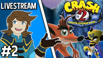 LIVESTREAM - Crash Bandicoot 2: Cortex Strikes Back [#2] (FINALE)