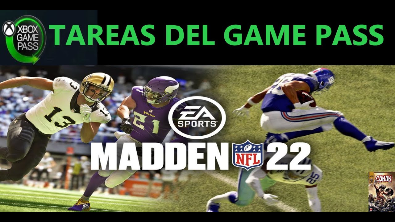 Tarea Semanal Game Pass Madden NFL 22 Juega 4 partidas en línea