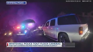 Whitehall police tout license plate cameras after felony arrest