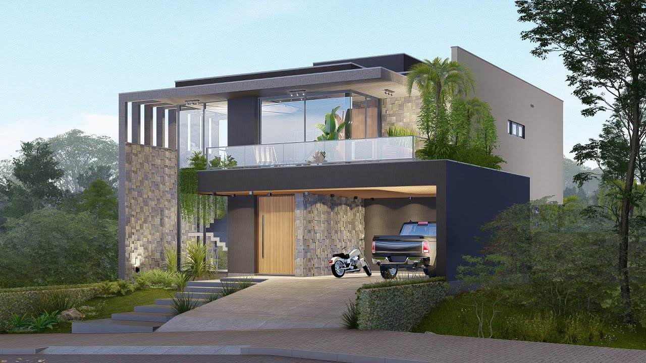 ARQUITETURA - Proposta Residencial para o Condomínio Figueiras! - YouTube