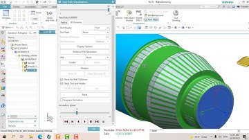 Lập Trình Tiện NX CAM Với Chu Trình phá thô và đi tinh OD # 2