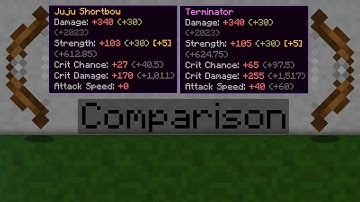Terminator VS Juju Shortbow (Juju as good as terminator?) | Weapon Comparison