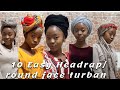 How to tiestyle turbanhead gear10 quick and easy ways
