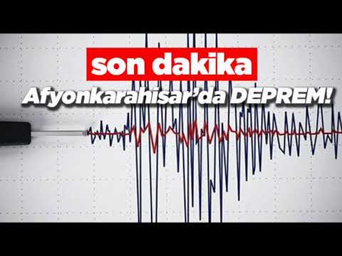 Son dakika haberi: Afyonkarahisar'da korkutan deprem!