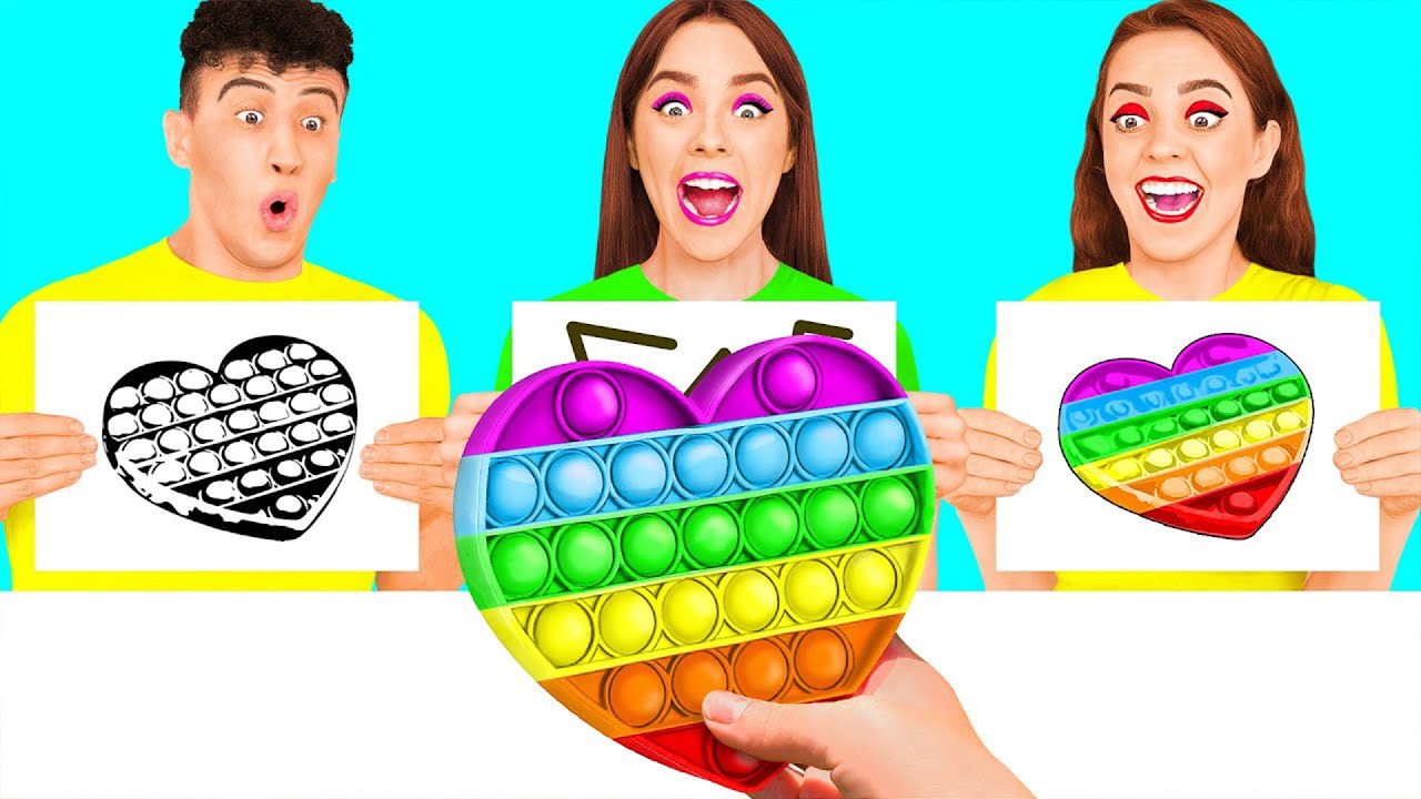 Кто Лучше Нарисует Предмет, Получит Его | Смешные Челленджи с Едой от RaPaPa Best