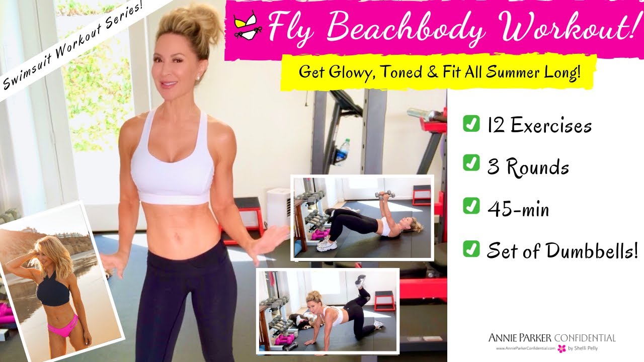 45-Min FULL BODY Home Workout! Get your Beach-Body on!