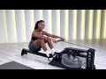 10minute hiit rowing workout hiit the rower with sara deberry  cityrow