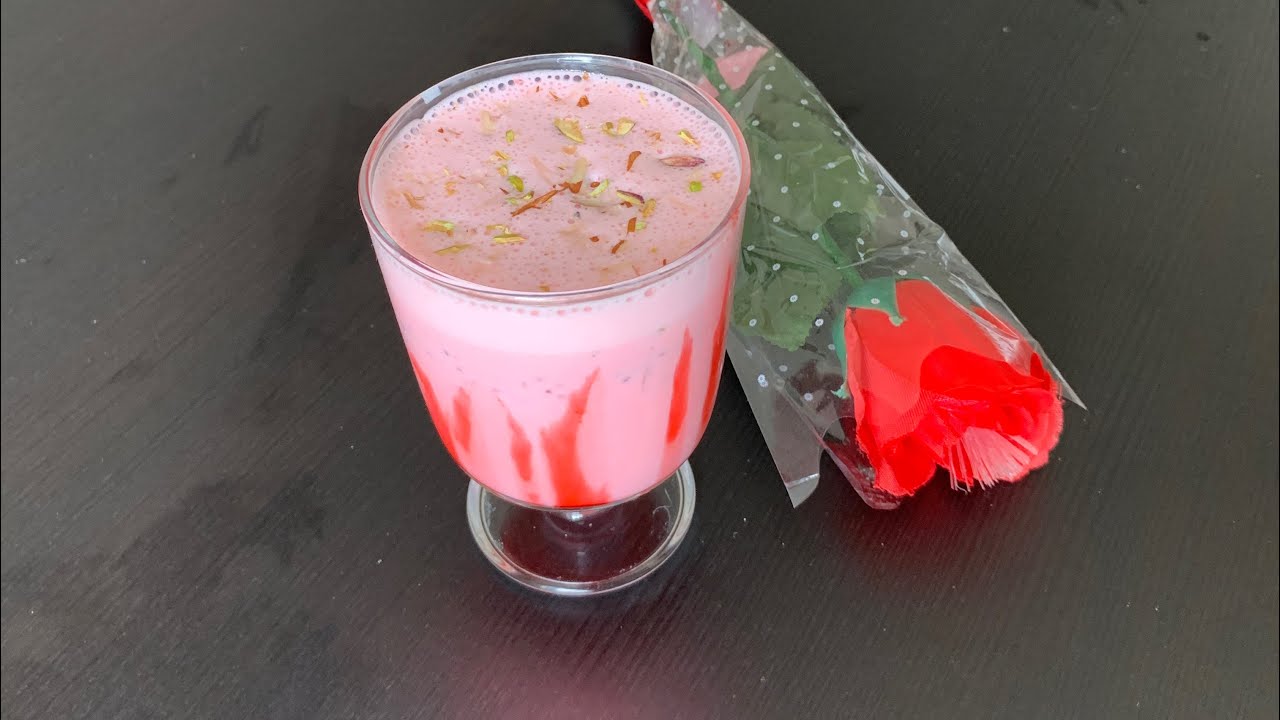 Summer drinks |Rose milk|Refreshing drink