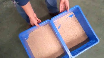 Longbow optical color sorter for sesame/grain color sorting machine