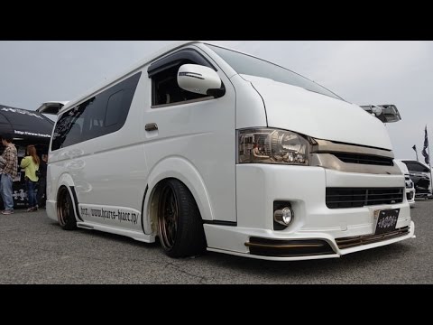4k Feel Hearts Custom Hiace 15 ハイエース4型カスタム スーパーカーニバル15 Youtube