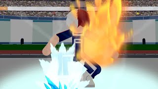 IZKUKU MIDORIYA VS SHOTO TODOROKI | STICKNODES |FULL FIGHT