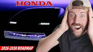 Honda's Future Roadmap just REVEALED // So many new models!!!