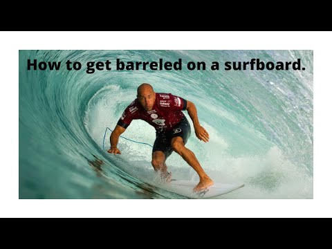 HOW TO GET BARRELED SURFING