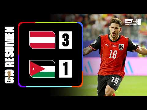 Resumen Austria vs Jordania