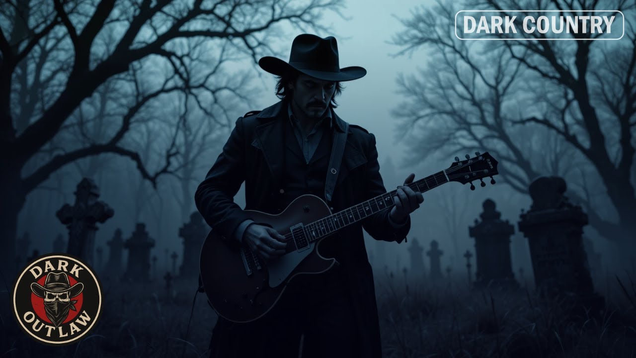 DEVIL DOWN THE LINE - Dark Country Music | Dark Outlaw Country Songs (LYRIC VIDEO)