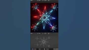 Geometry Nodes Blender Animation Tutorial #shorts #blender #animation #3dmodeling #geometrynodes