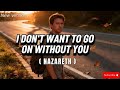 NAZARETH | I DON'T WANT TO GO ON WITHOUT YOU (COVER By LOWBET OFFICIAL)